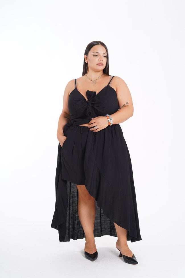 Coordinato Pop nero