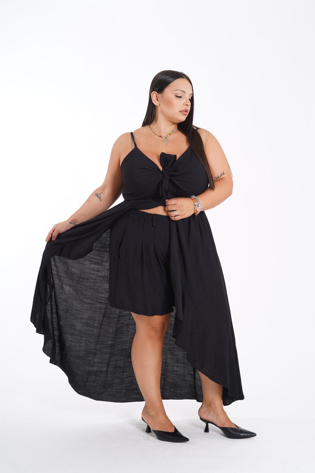 Coordinato Pop nero