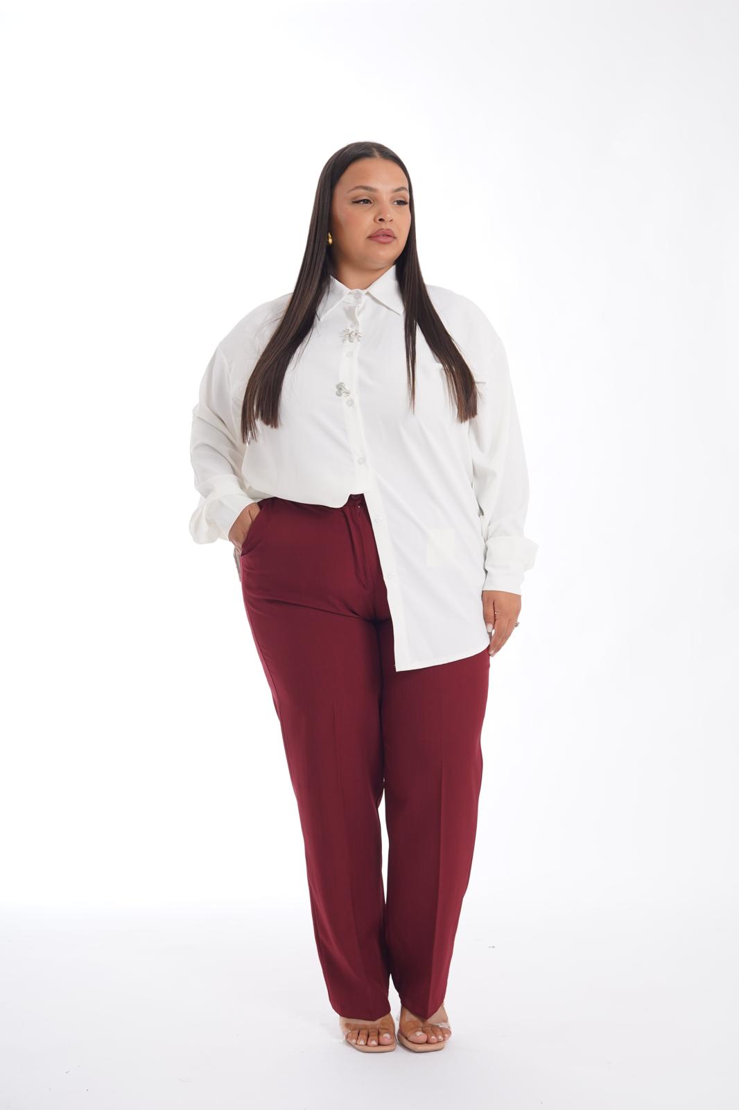Pantalone Penny bordeaux