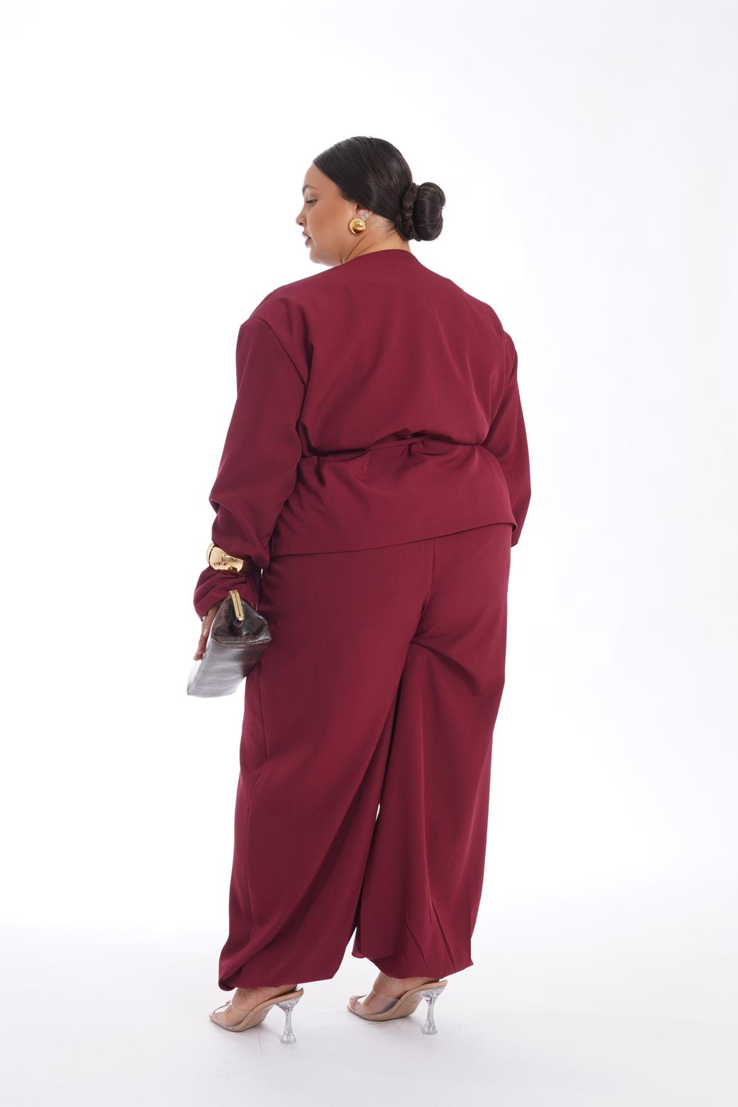 Tailleur Margot 303 bordeaux