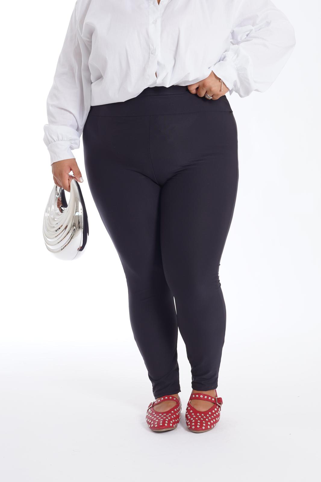 Leggings vita alta nero