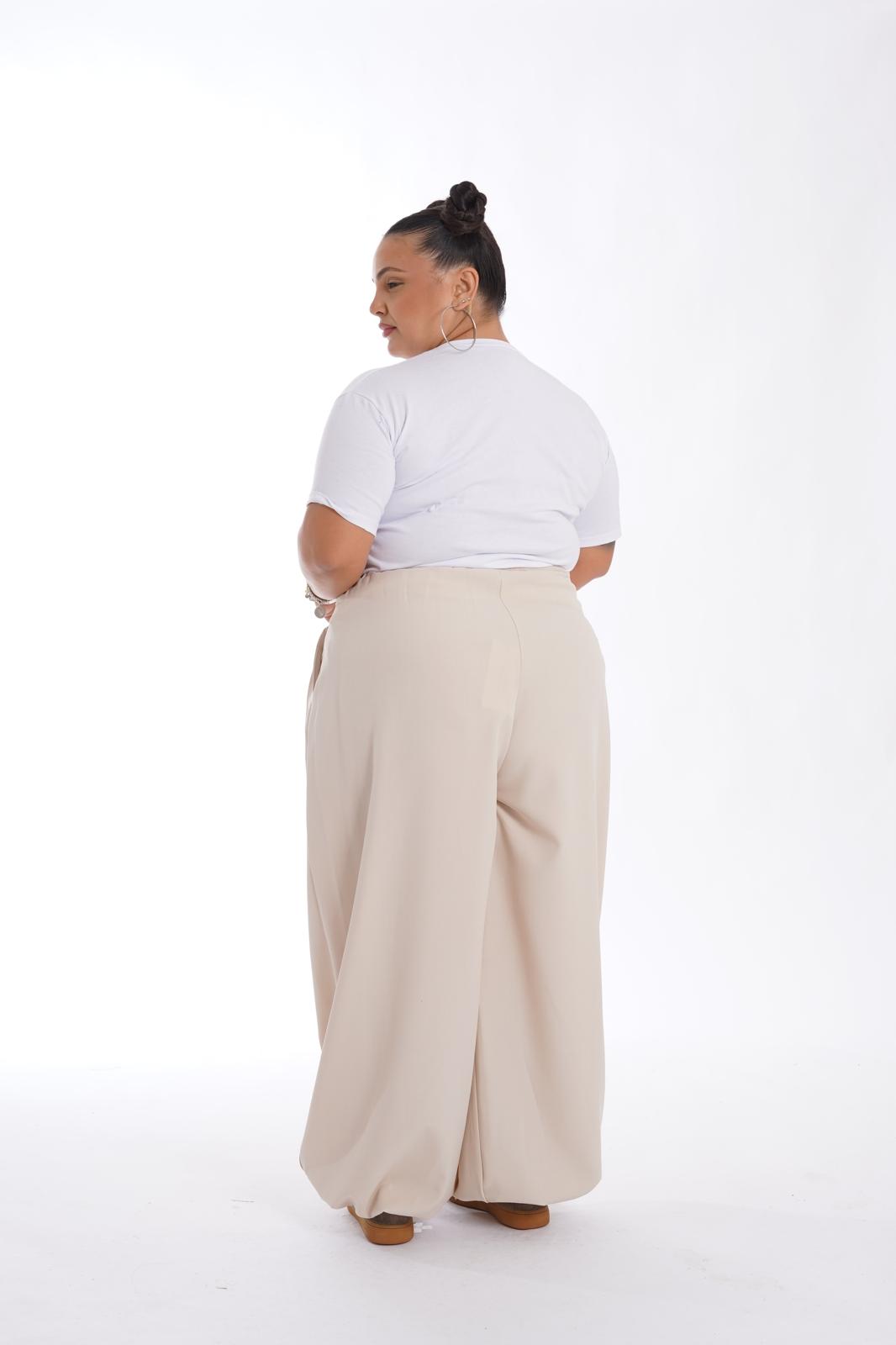 Pantalone Lycia Balloon panna