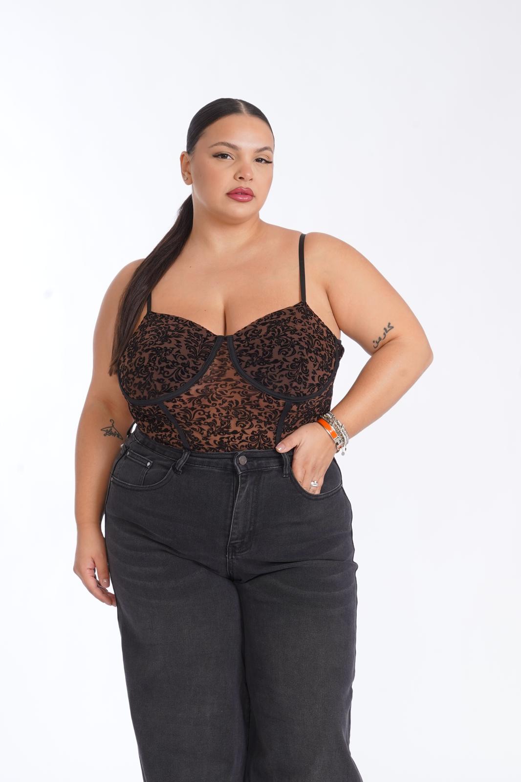 Body Nilufar marrone 006