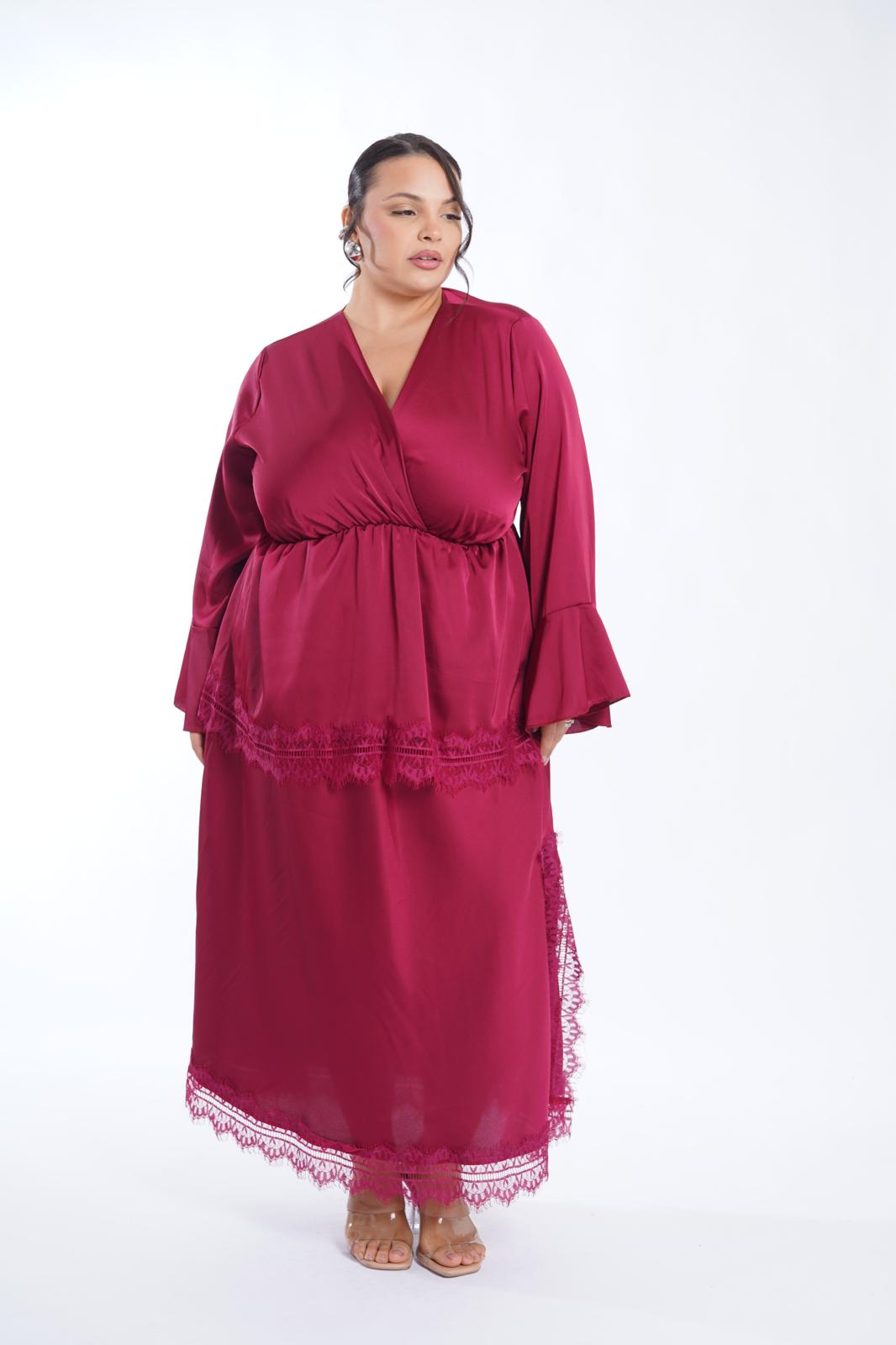 Gonna Francisca 957 bordeaux