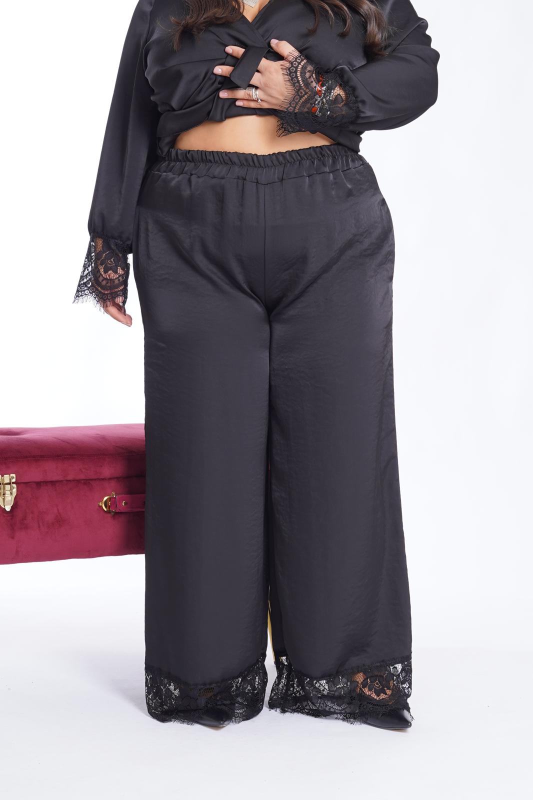 Pantalone Sole in raso