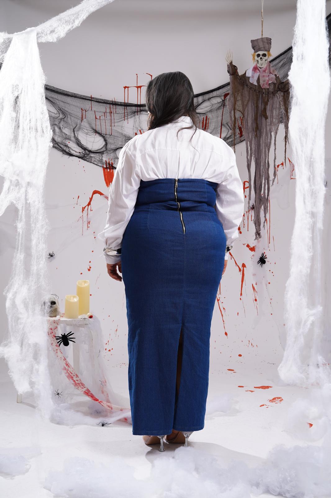 Dress Denim Pretty Woman