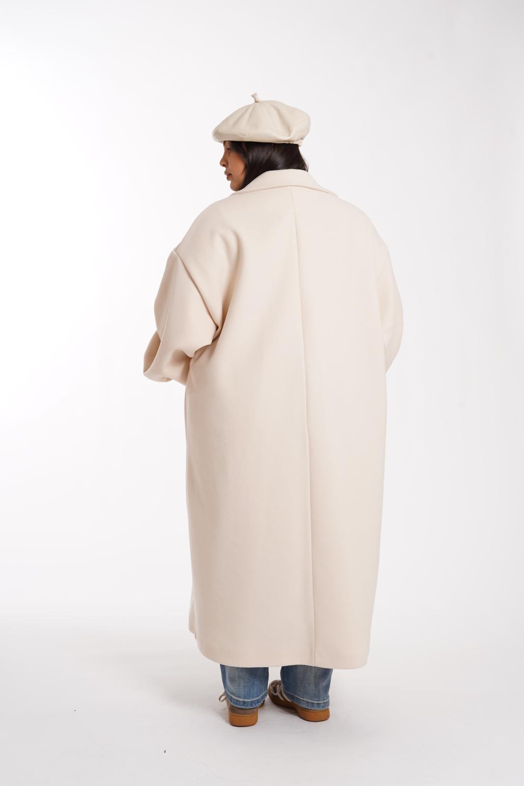 Cappotto Milan panna