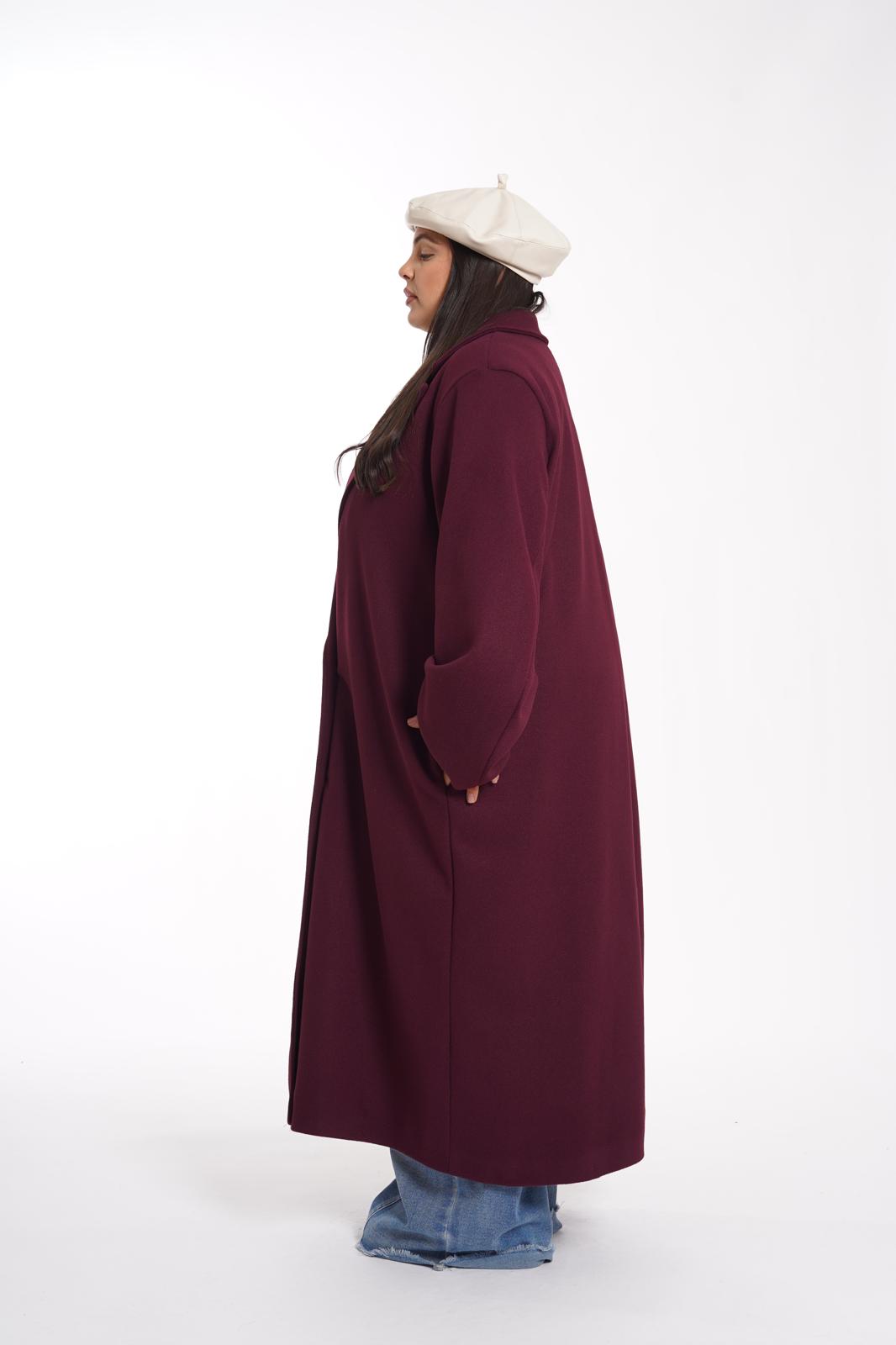 Cappotto Londra bordeaux