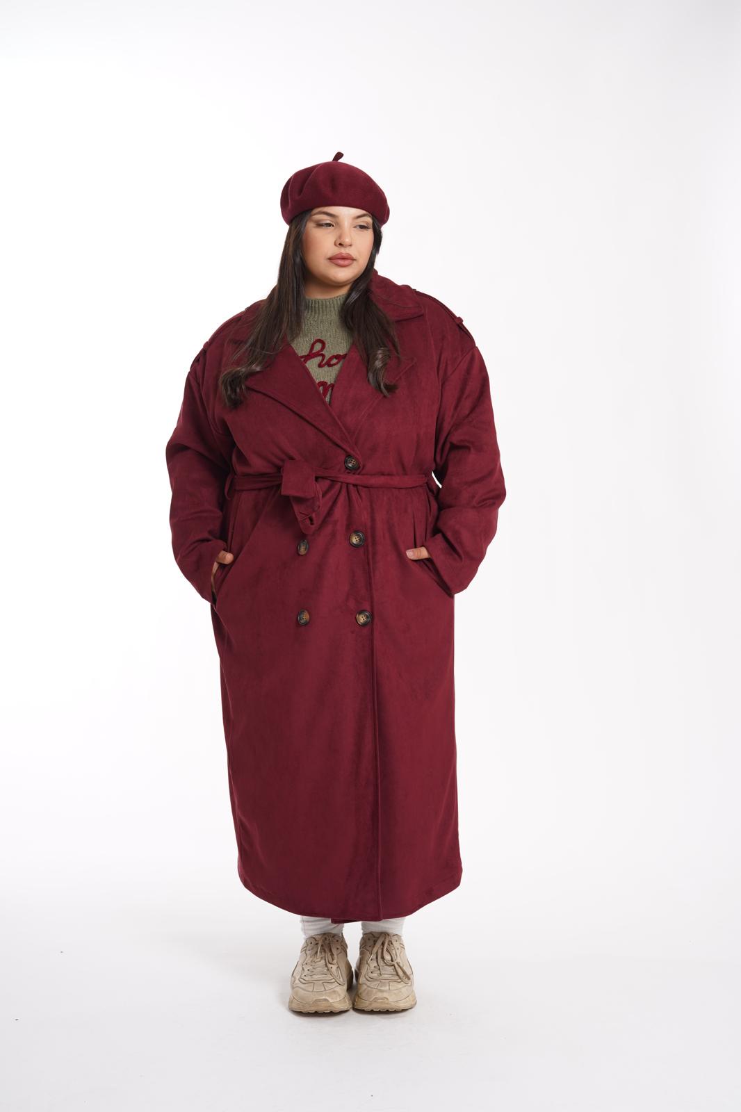 Trench\Cappotto Metropolitan bordeaux