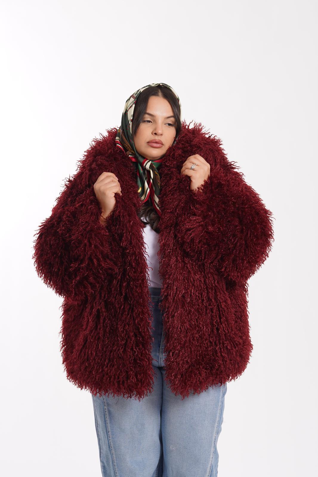 Ecofur Mongolia bordeaux