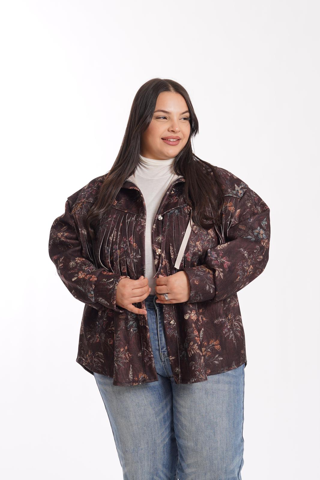 Cappotto Fiorella marrone