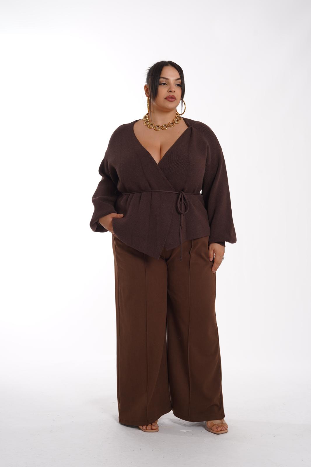 Pantalone Elvira marrone