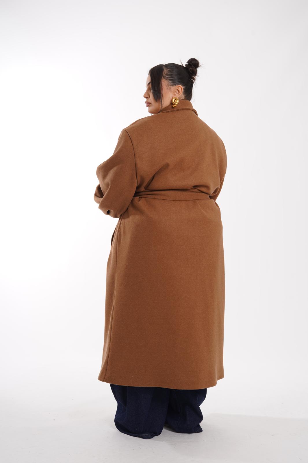 Cappotto Love Show cammello 312