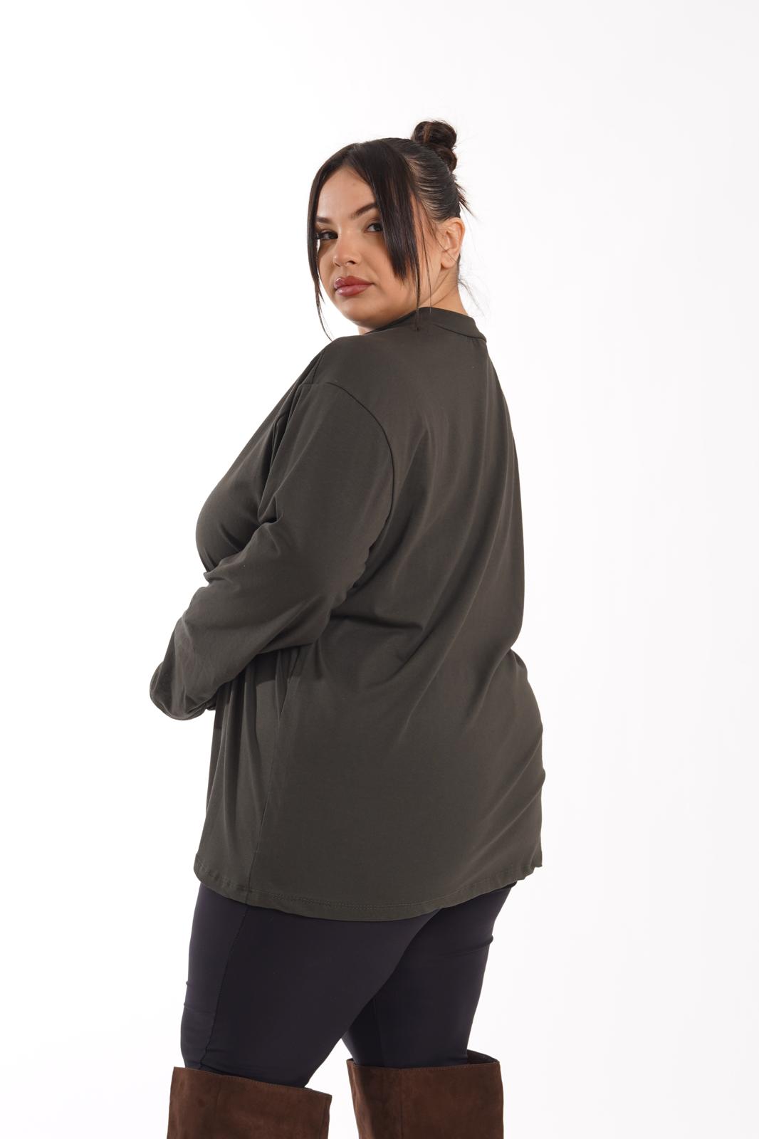 Maglia Basic Frida verde militare