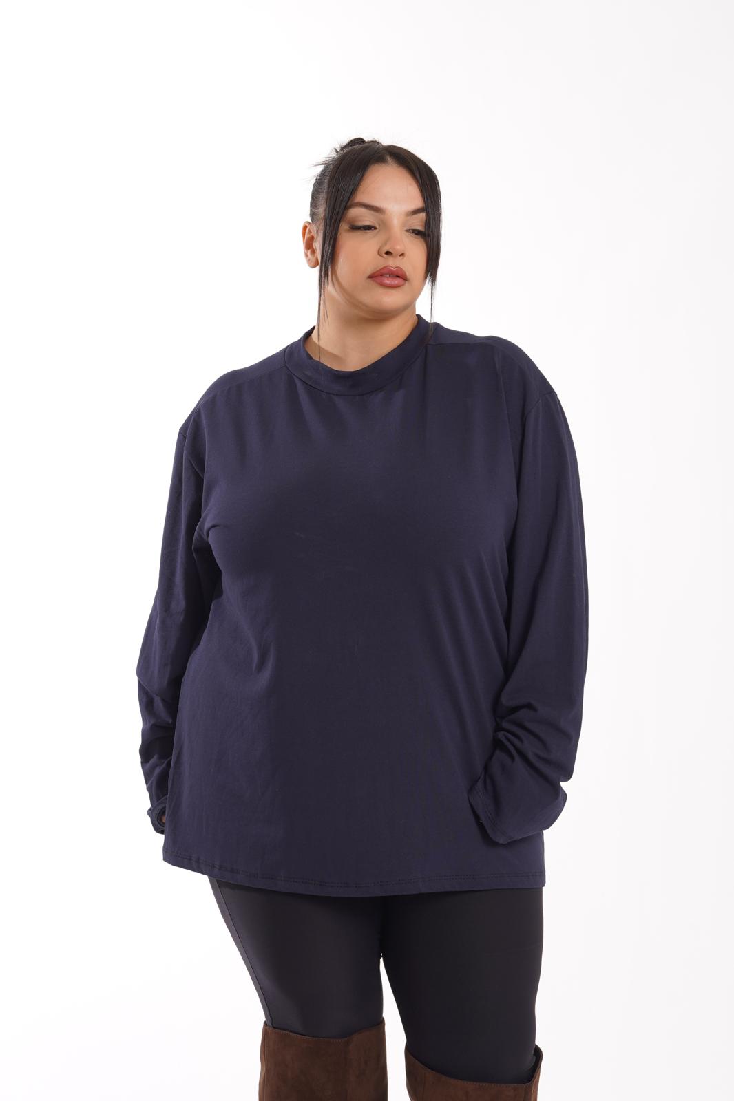 Maglia Basic Frida blu