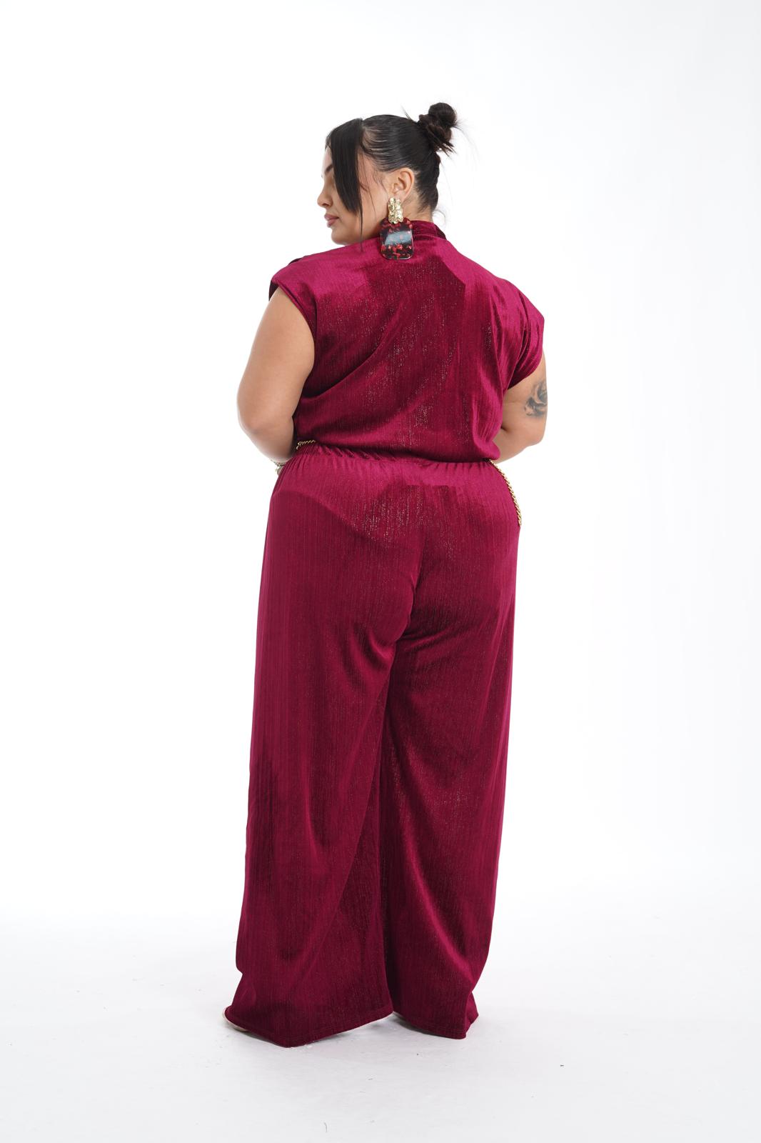 Pantalone Nemo bordeaux