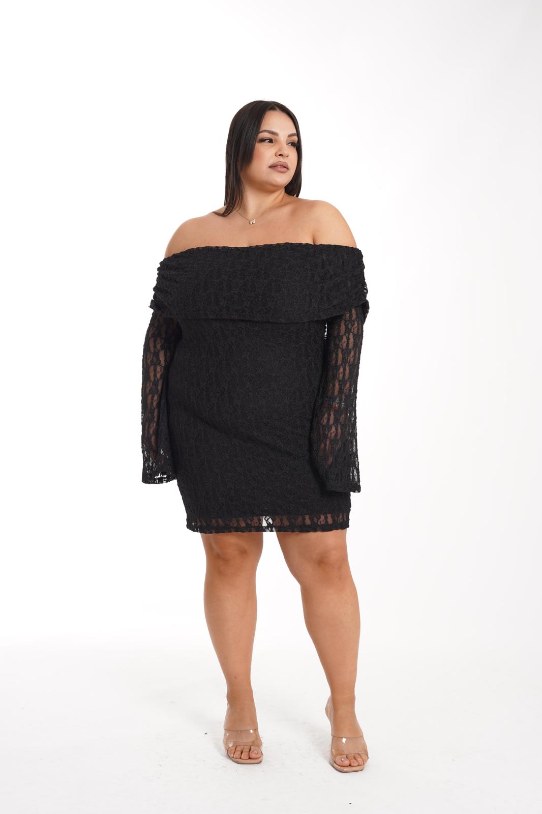 Dress Conny In Pizzo nero