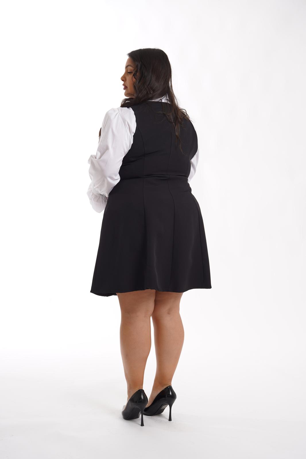 Coordinato Dress+Camicia Paris nero