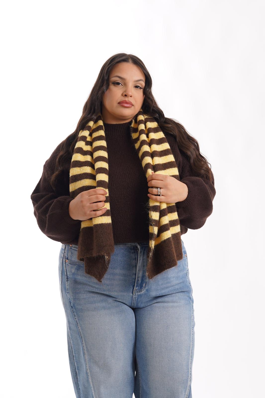 Sciarpa Winter gialla