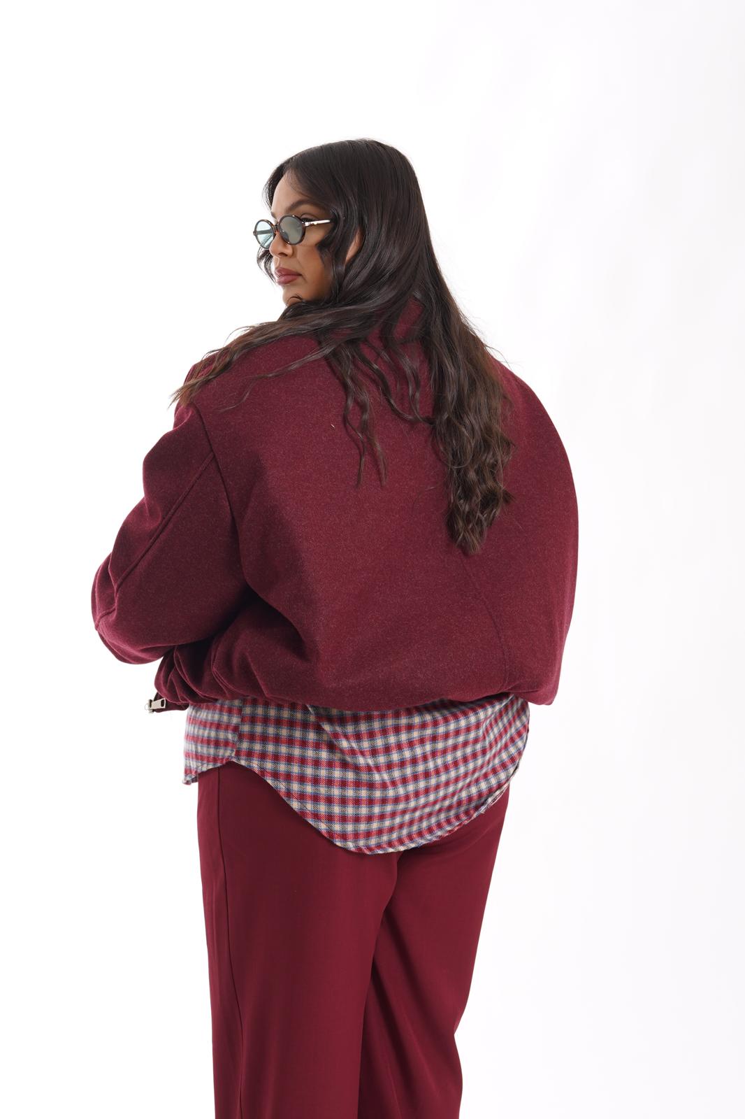 Bomber Gaia bordeaux