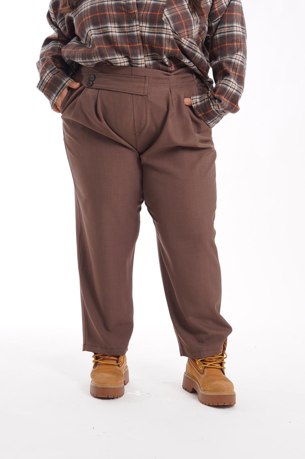 Pantalone Federica marrone