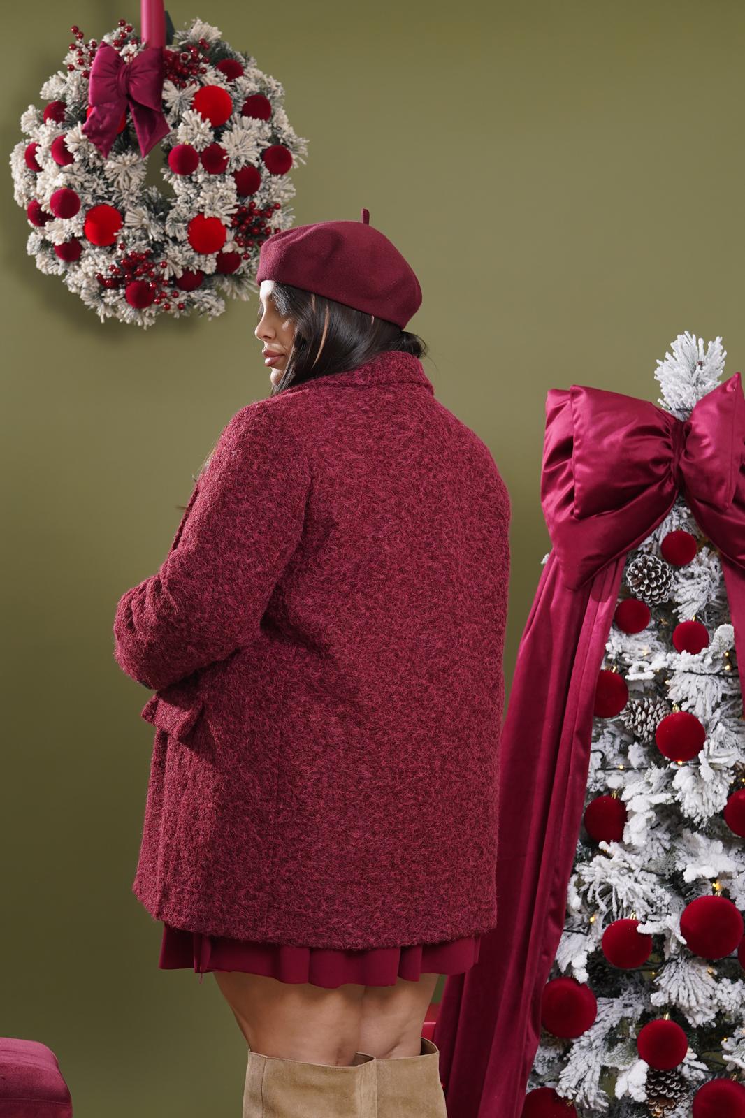 Giacca Poland bordeaux