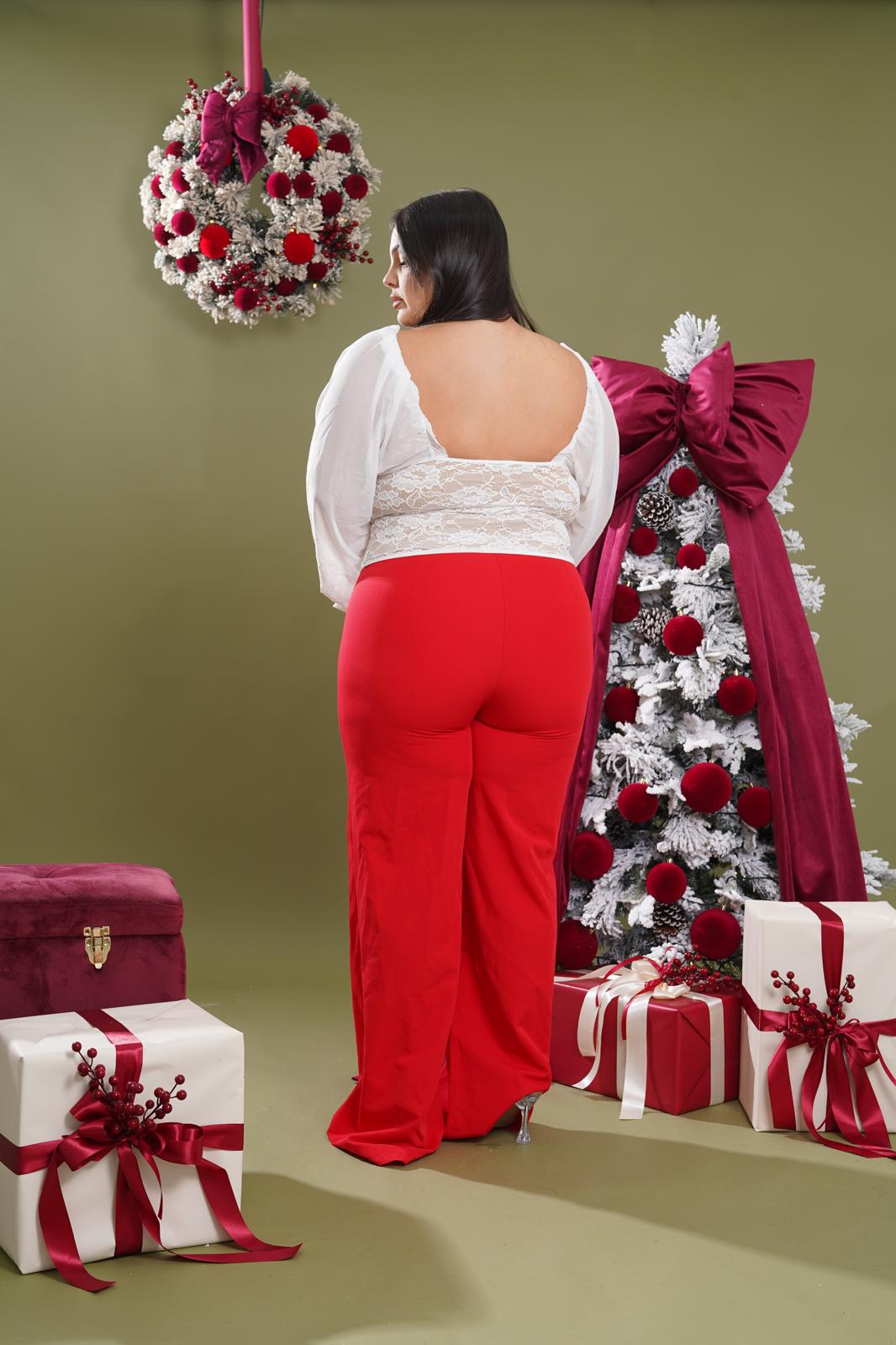 Pantalone Vamp rosso