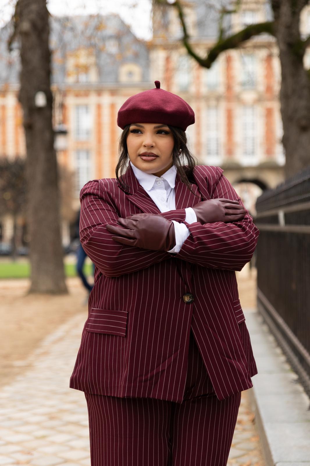 Giacca Gessata "Place Des Vosges" Bordeaux