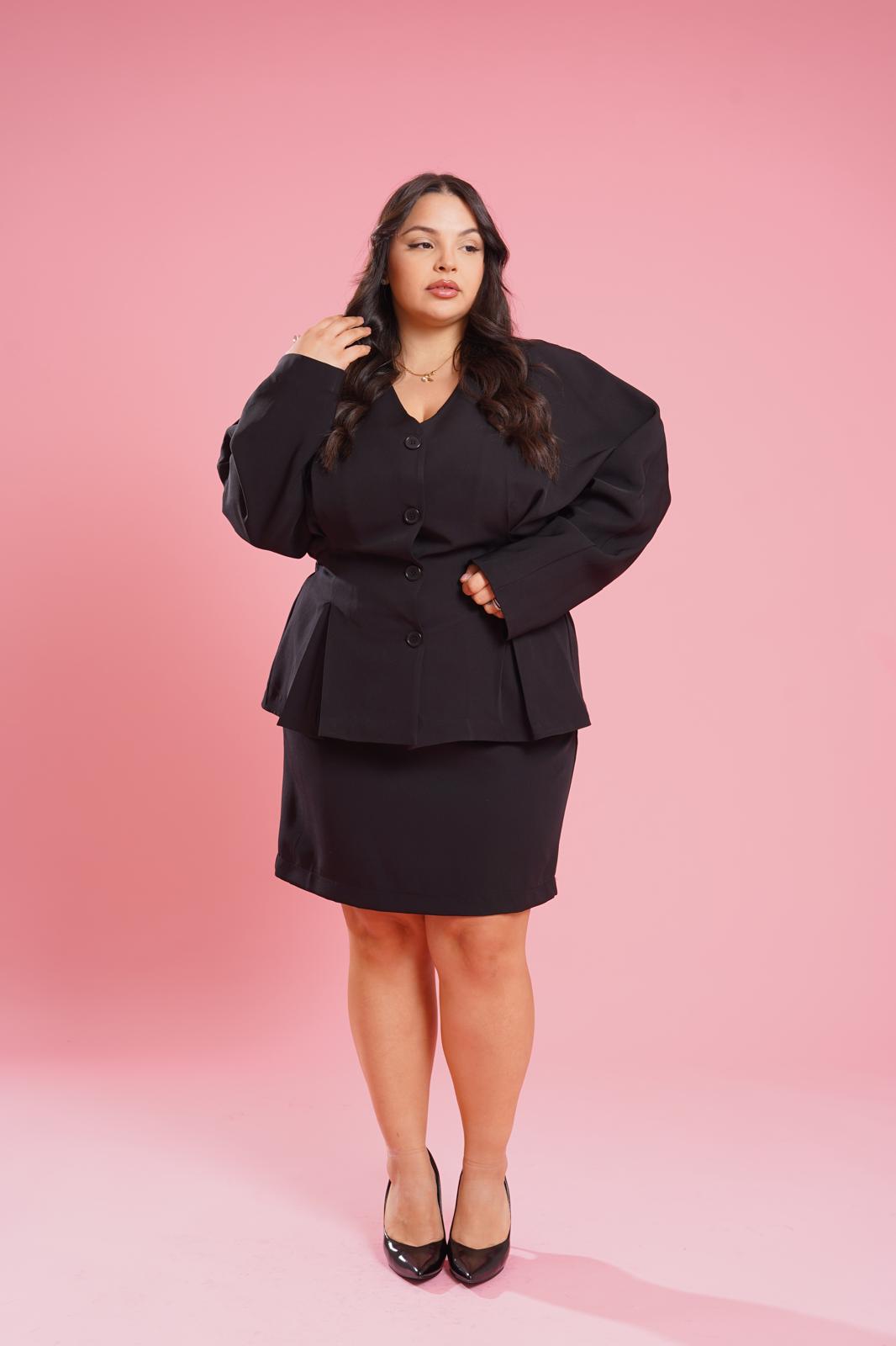 Giacca Ovale "La Rue Des Rosiers" Nero