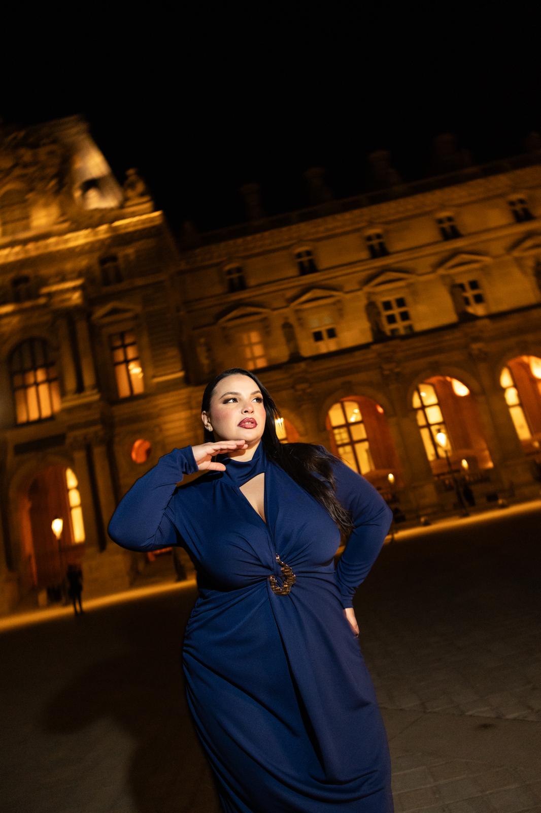 Abito "Arc De Triomphe" Blu