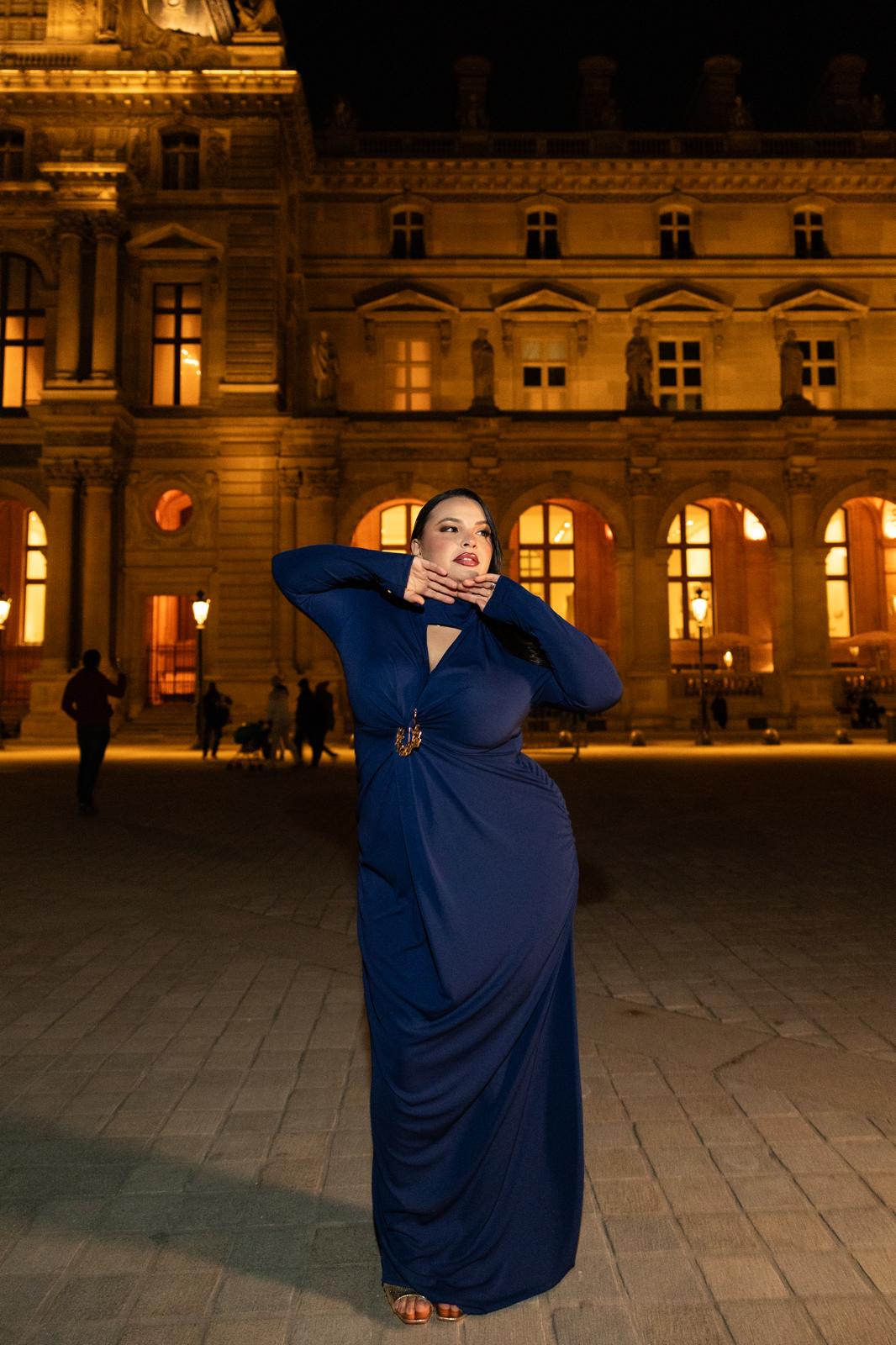 Abito "Arc De Triomphe" Blu