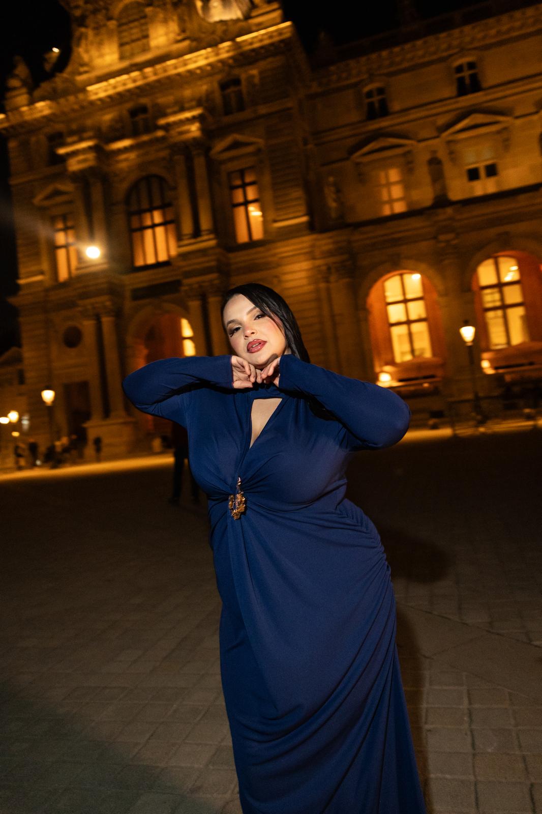 Abito "Arc De Triomphe" Blu