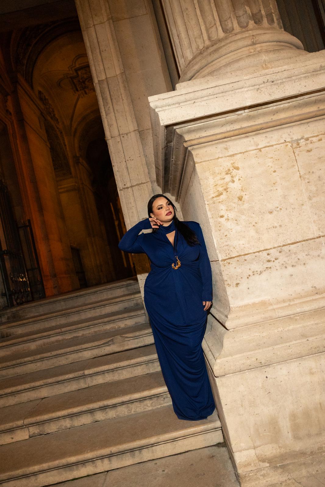 Abito "Arc De Triomphe" Blu