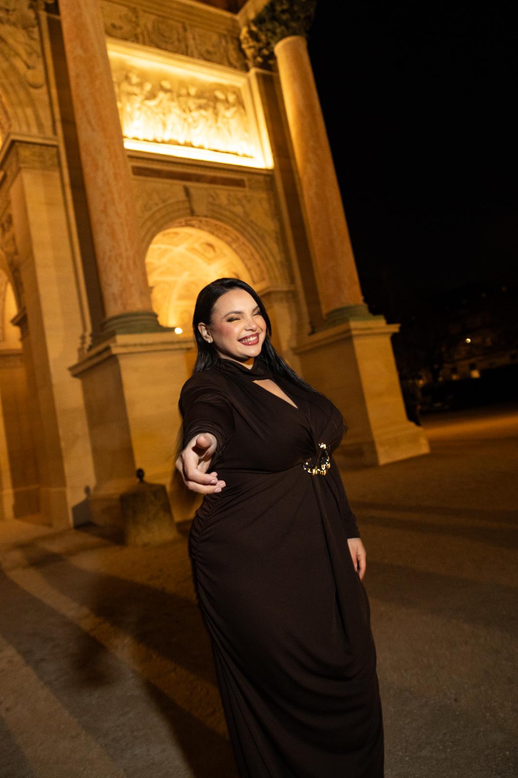 Abito "Arc De Triomphe" Marrone