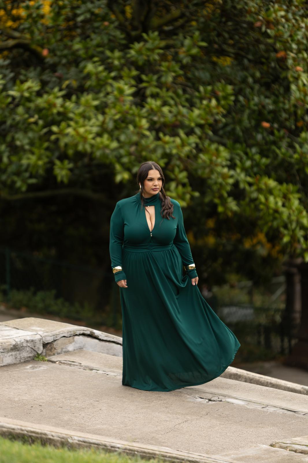 Abito "Carrousel de Saint-Pierre" Verde