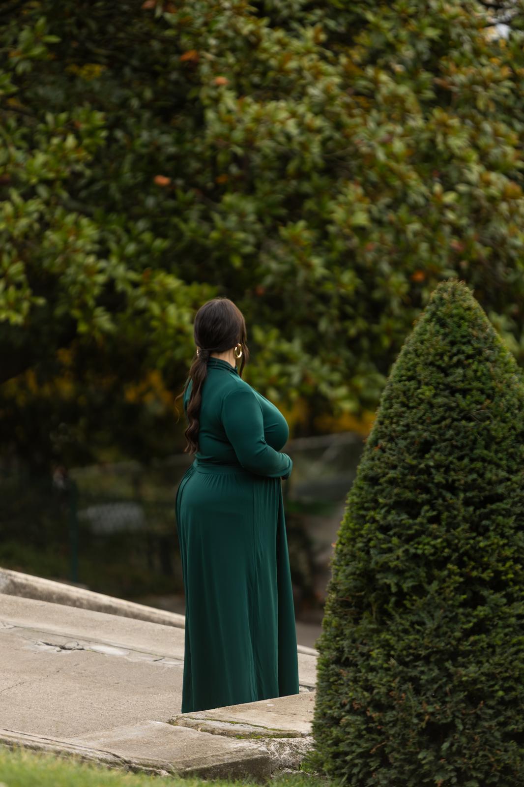 Abito "Carrousel de Saint-Pierre" Verde