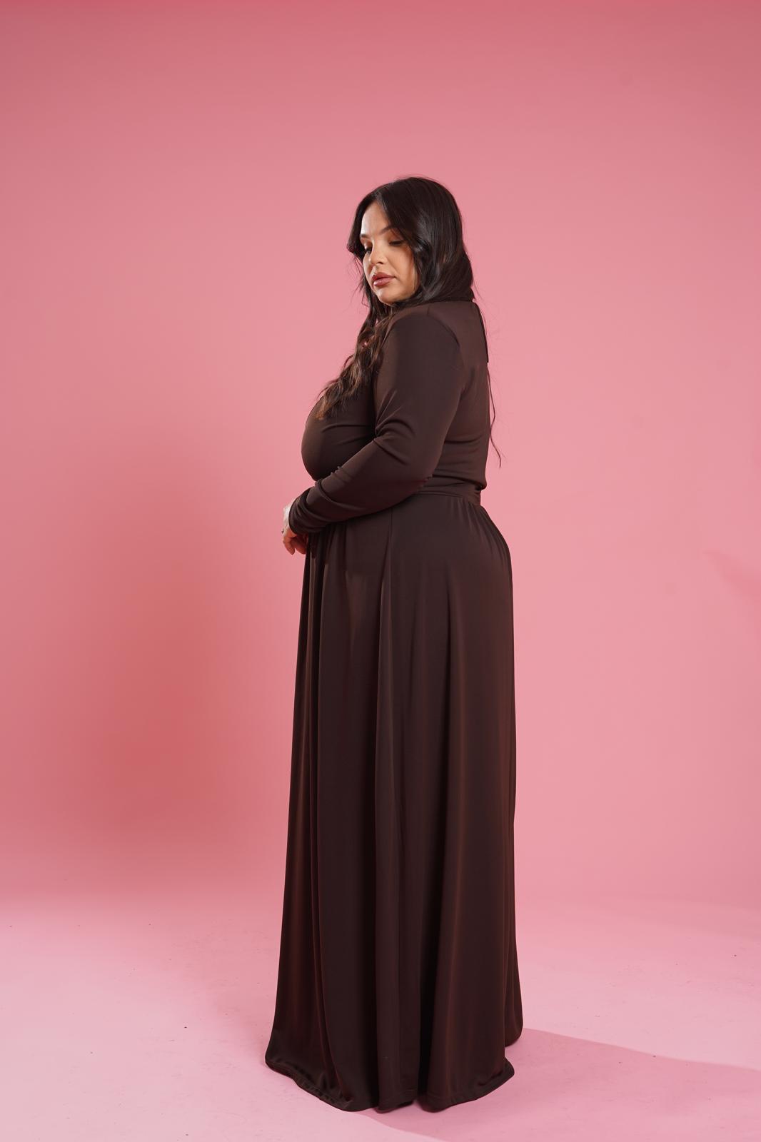 Abito "Carrousel de Saint-Pierre" Marrone