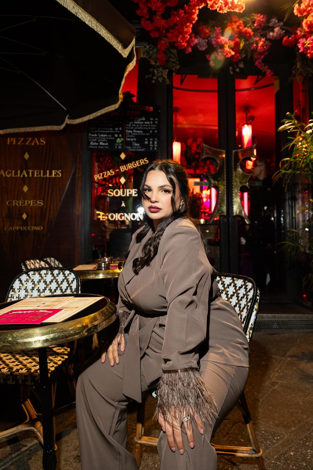 Giacca "Champs Elysees" Tortora