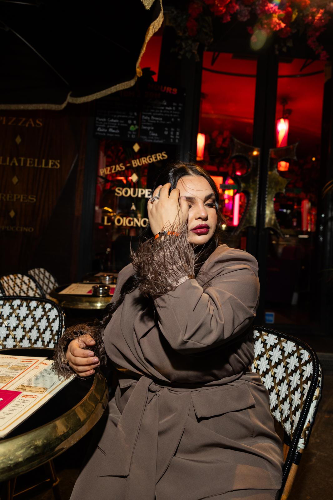 Giacca "Champs Elysees" Tortora