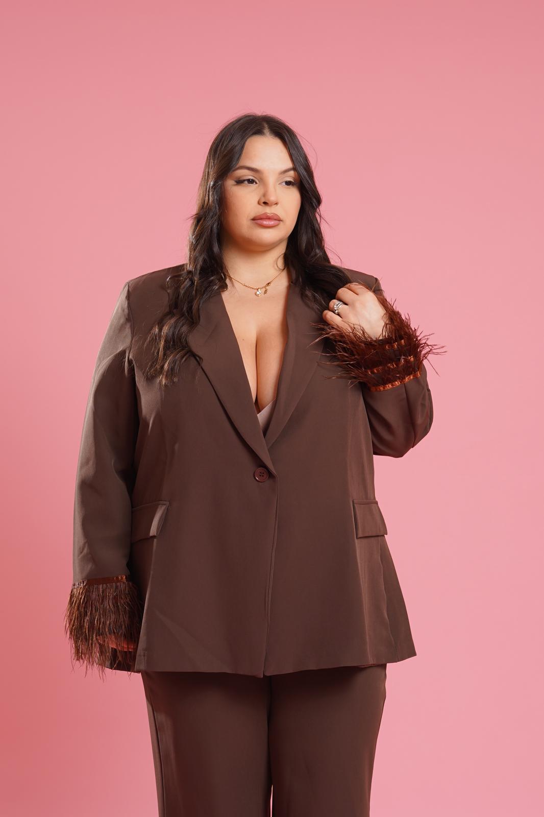 Giacca "Champs Elysees" Marrone