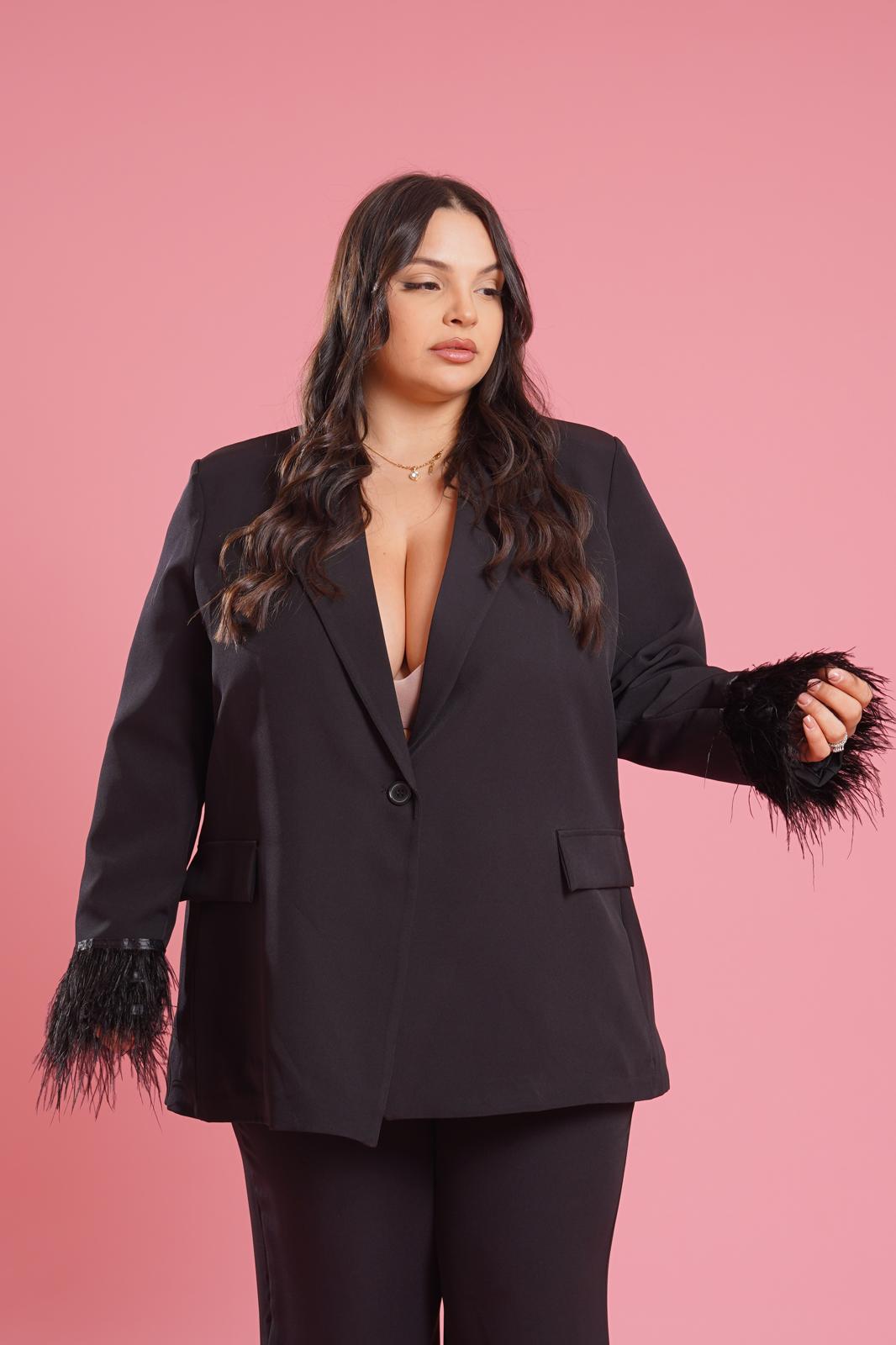 Giacca "Champs Elysees" Nero