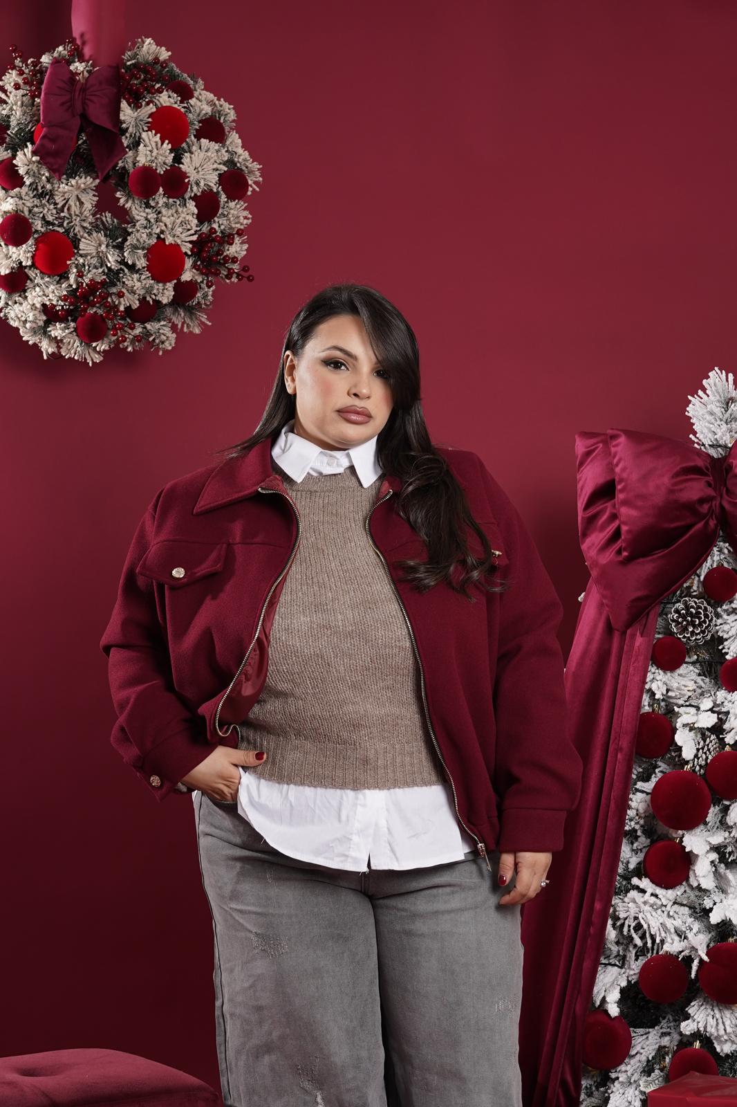 Giubbino Tokyo bordeaux