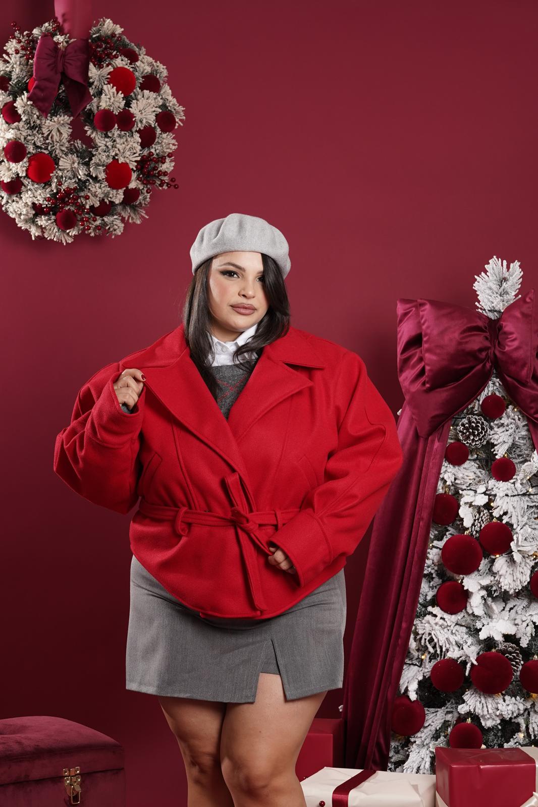 Cappotto Ashley 314 rosso