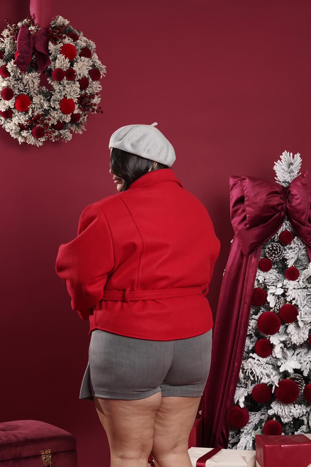 Cappotto Ashley 314 rosso