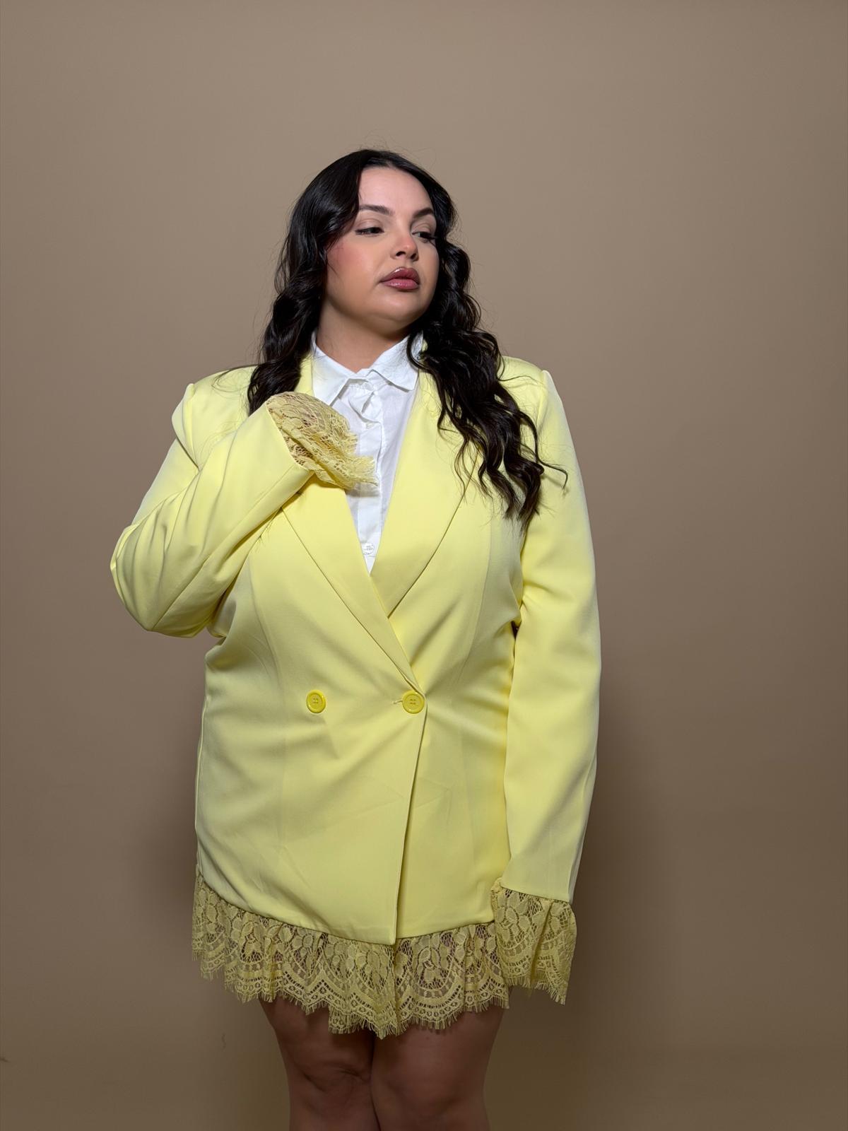 Dress Giacca Chantal gialla