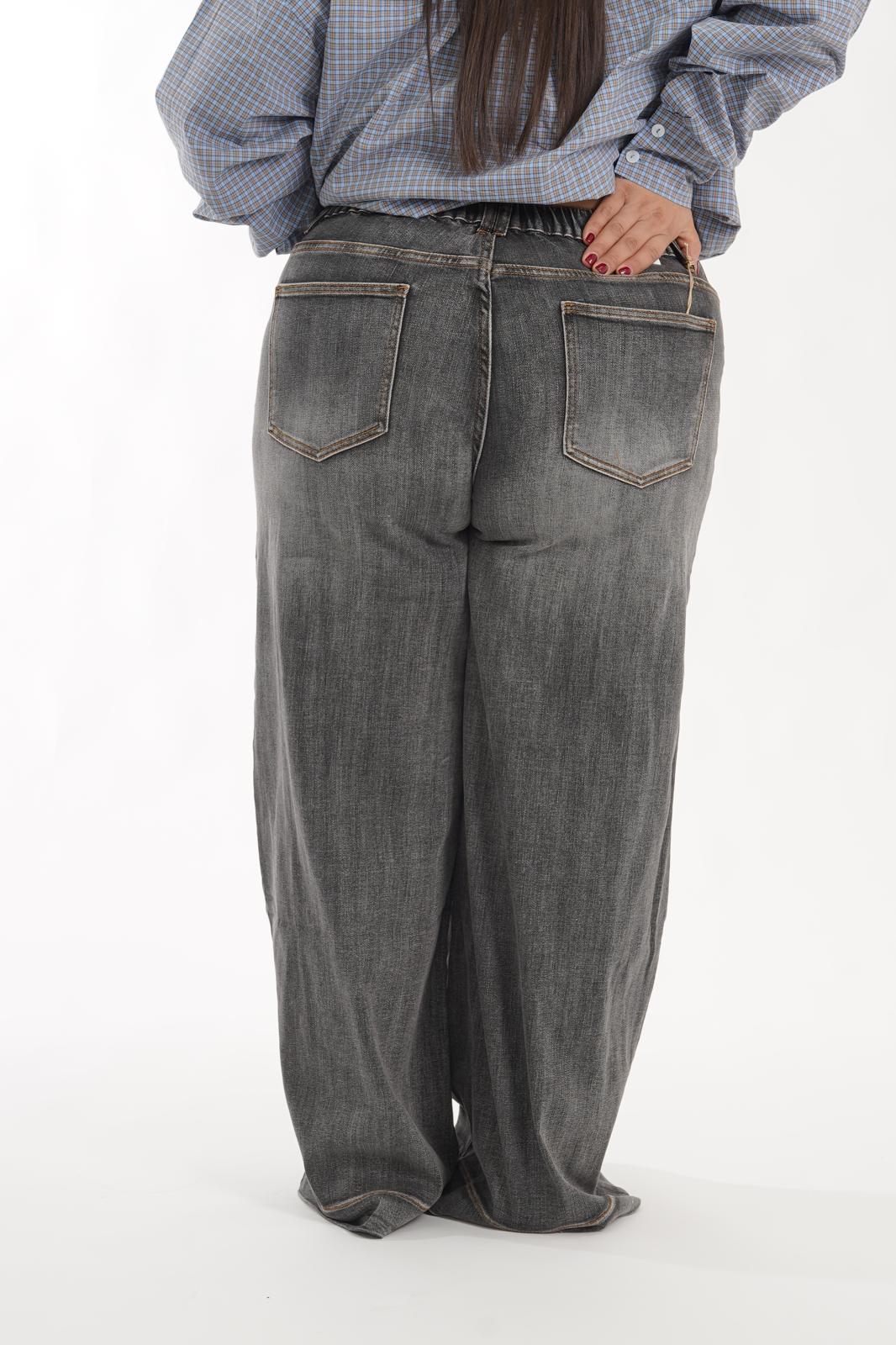 Jeans Grigio Scuro 0043