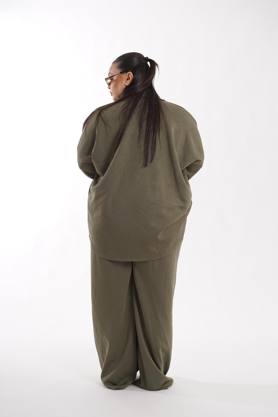 Coordinato Aurora verde militare