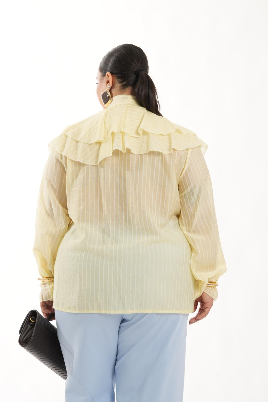 Camicia Sharon gialla