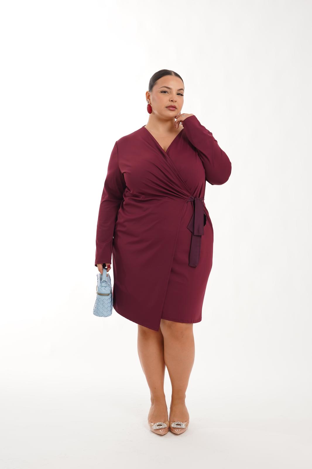 Dress Ilaria bordeaux