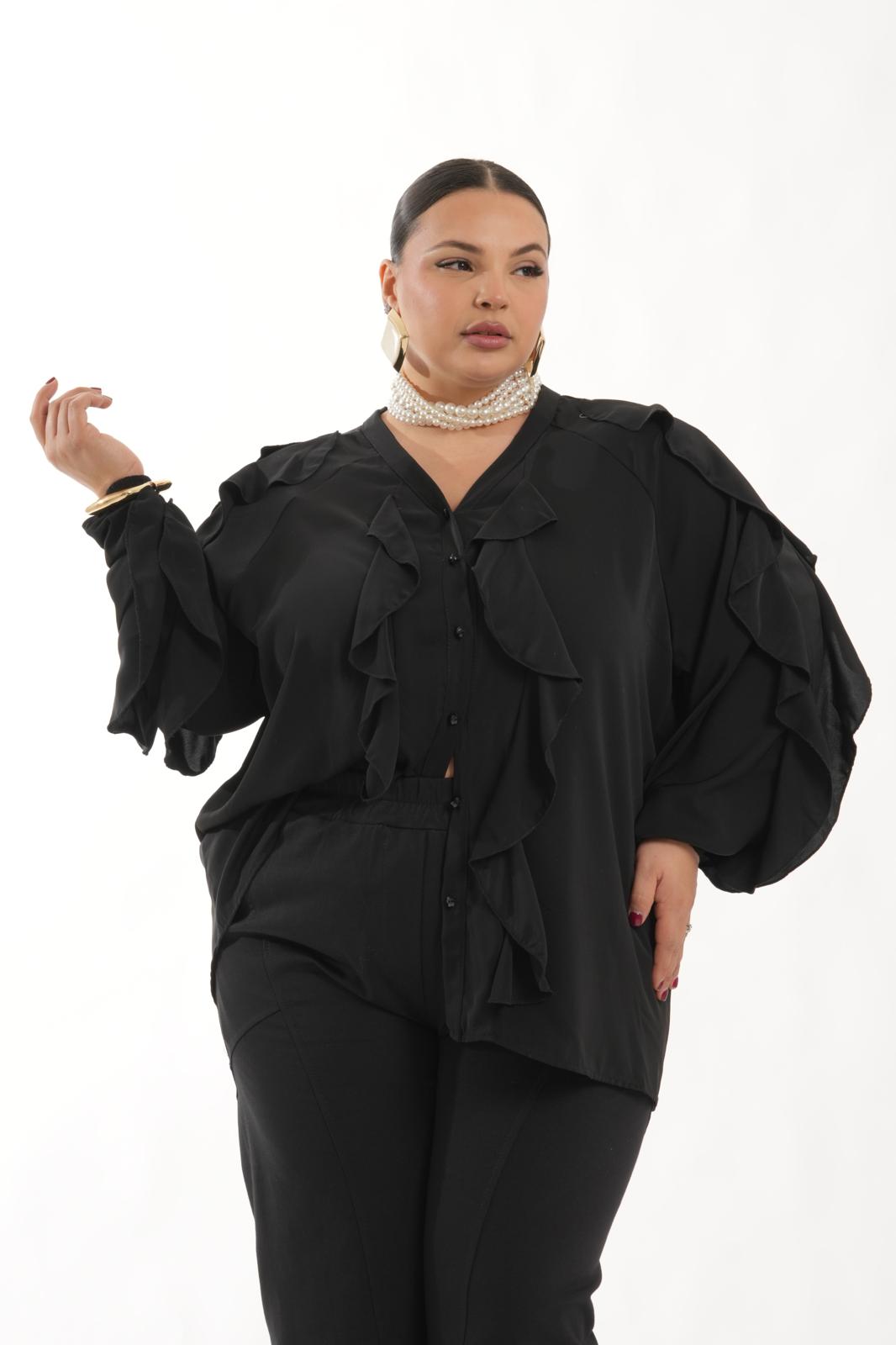 Camicia Adelaide nero